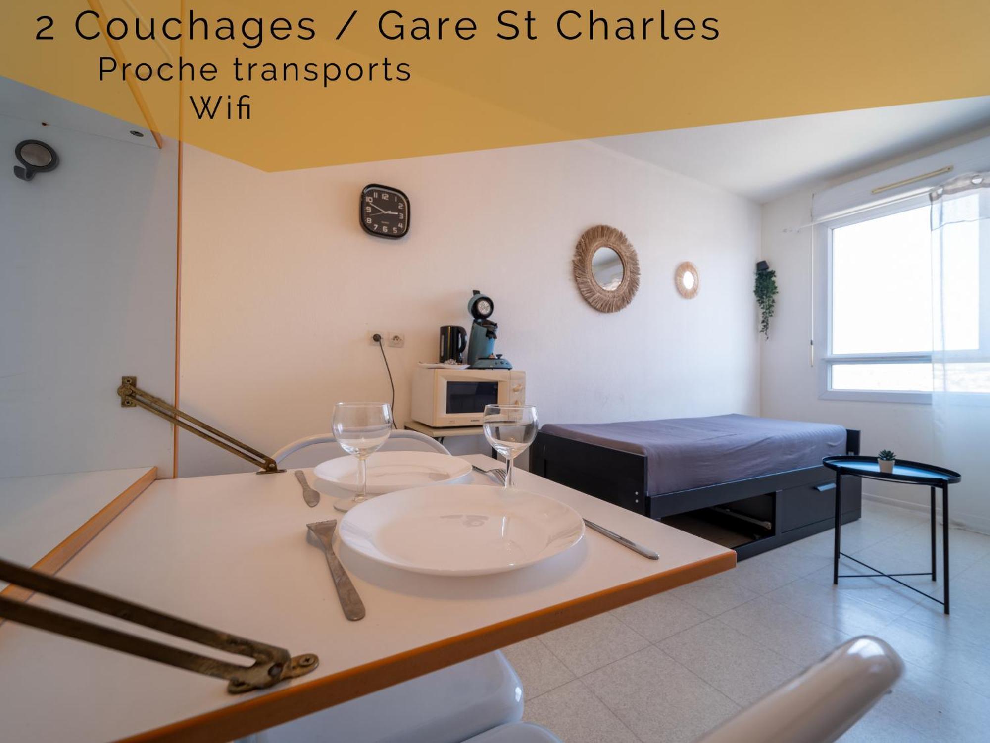 Fully Equipped Apartment St Charles Station Marsylia Zewnętrze zdjęcie